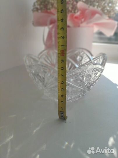 Хрустальная ваза, конфетница