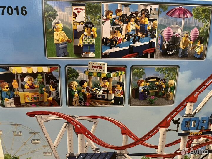 Конструктор Lego американские горки,10261