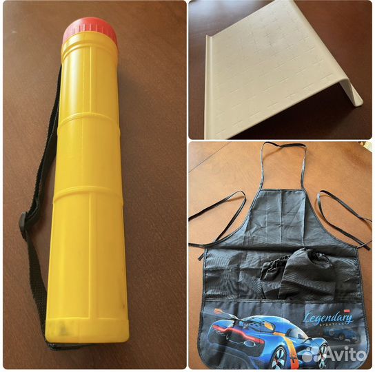 Тубус, подставка планшета, фартук нарукавники