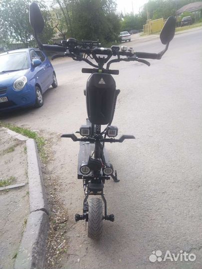 Электросамокат для взрослых с сиденьем