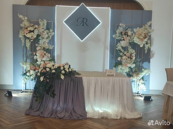 Оформление свадеб