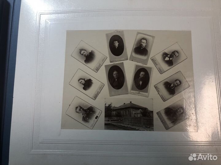 Семейный фотоальбом дореволюционный