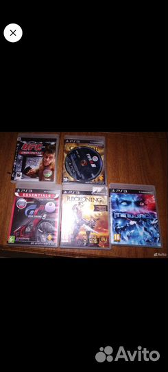 Диски на ps3