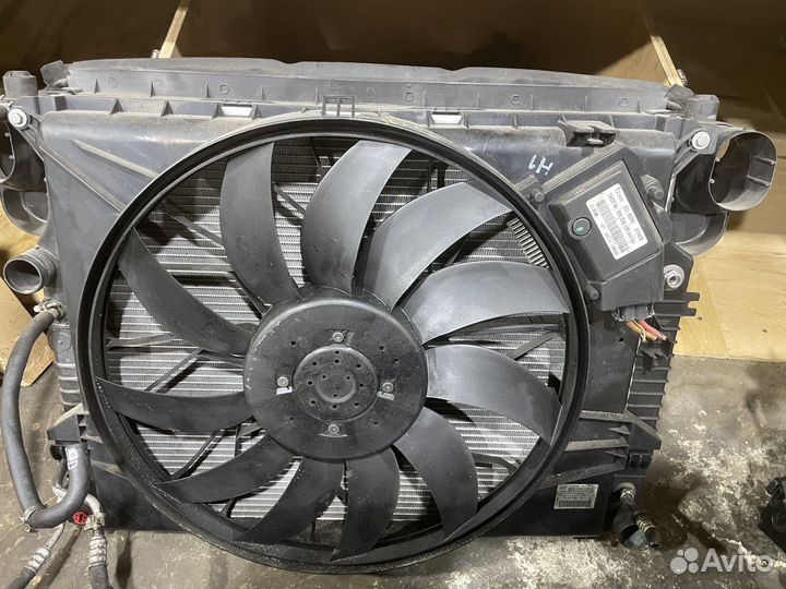 Кассета радиаторов Мерседес w164