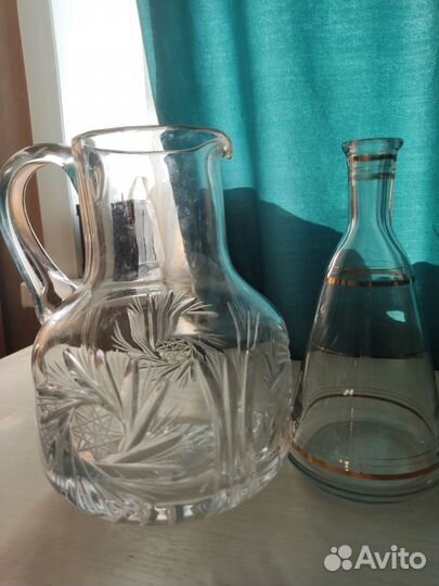 Кувшин стекло СССР
