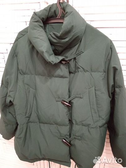 Куртка зимняя женская оверсайз р. 46-50