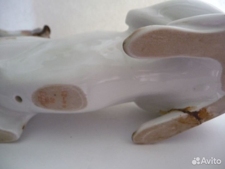 Статуэтка рыжий пойнтер лфз СССР