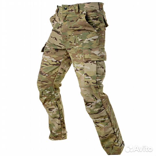 Штаны мужские softshell софтшел олива мох мультик