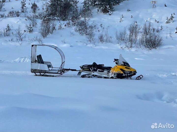 Сани для снегохода
