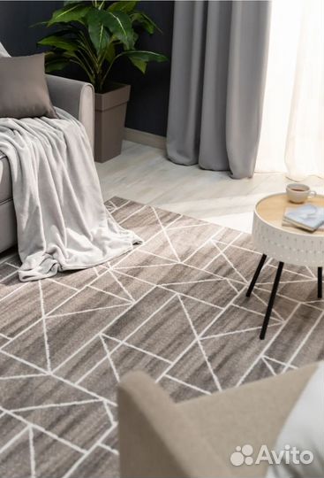 Ковер полипропилен Скай L030 250x350 см цвет серый