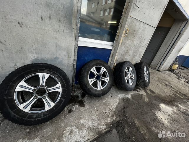 Колеса в сборе r18 зимние