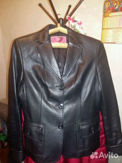 Пиджак женский(кожаный)