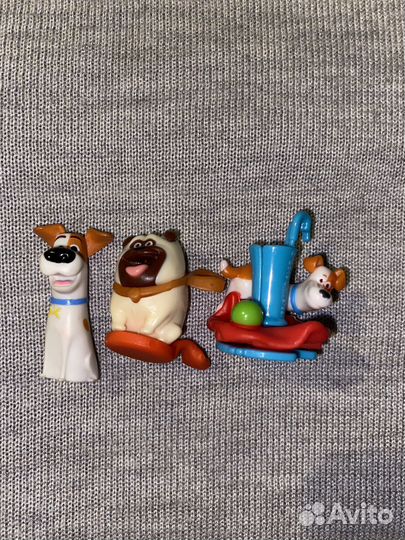 Игрушки из киндера Тайная жизнь домашних животных