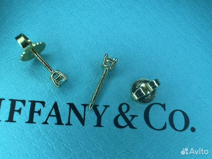 Серьги Пусеты Tiffany