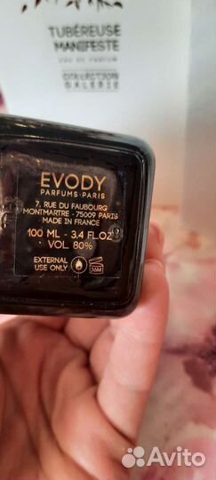 Evody Tubéreuse manifeste