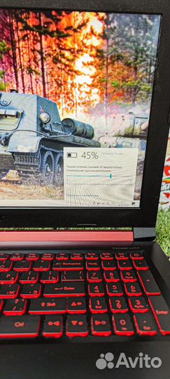 Игровой ноутбук acer nitro GTX1050