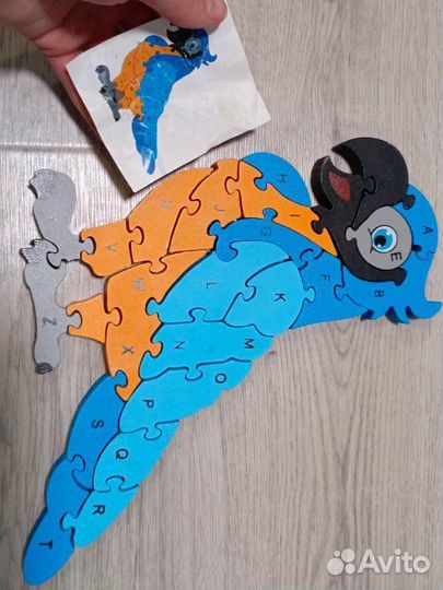 Деревянные пазлы