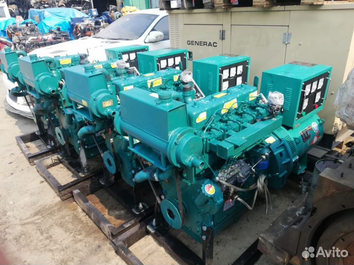 Дизель-генератор судовой 30 кВт 400 вольт новый