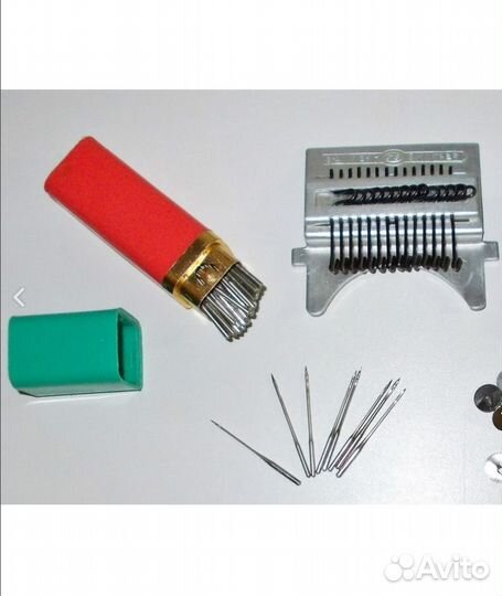 Швейные иглы, пряжа