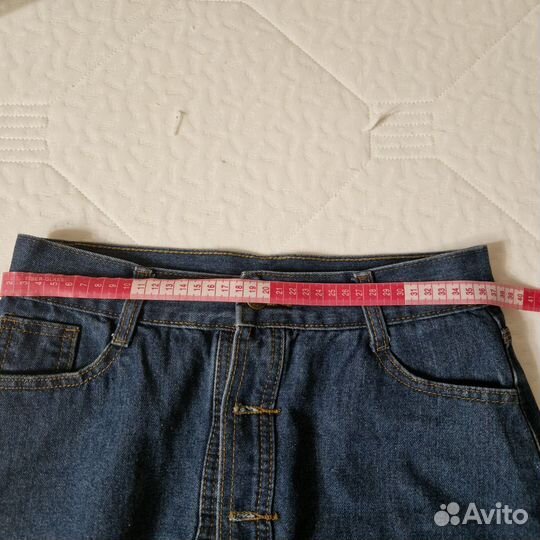 Джинсовая юбка длинная