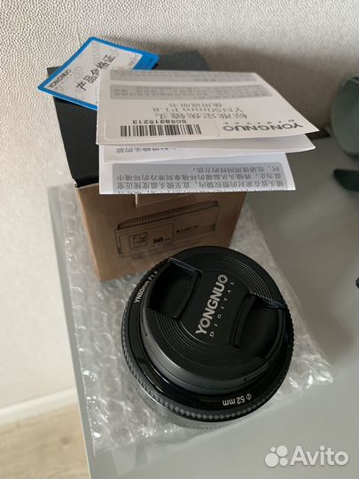 Обьектив Yongnuo AF 50mm f/1.8