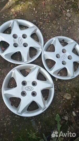 Хендай R15 колпаки дисков 3шт бу
