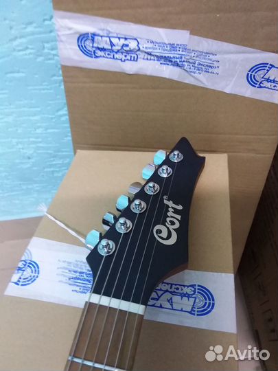 Электрогитара мультимензура Cort X700-Mutility-BKS