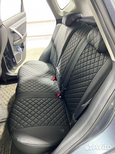 Автопилот чехлы Nissan Qashkai ромб