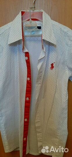 Рубашка нарядная на мальчика 7 лет