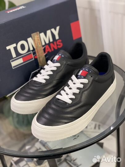 Модные Кожаные Кеды Tommy Jeans раз 43Eu