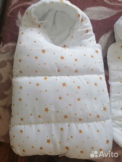 Зимний конверт на выписку