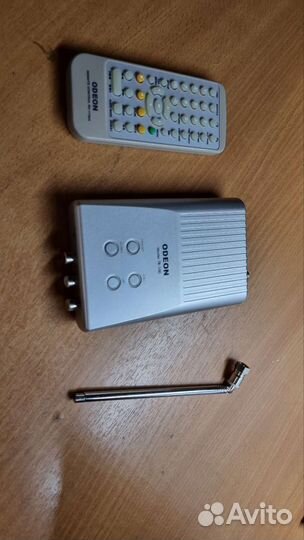 Портативный dvdпроигрыватель с тв тюнером и сумкой