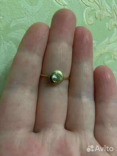 Кольцо золотое 583 пробы СССР
