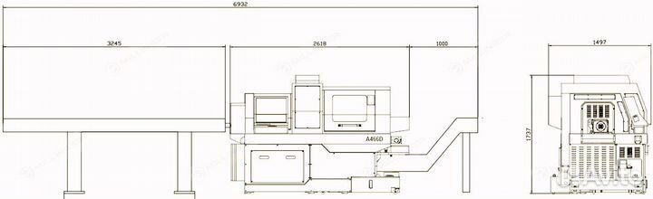 Jsway A466D Прутковый атомат