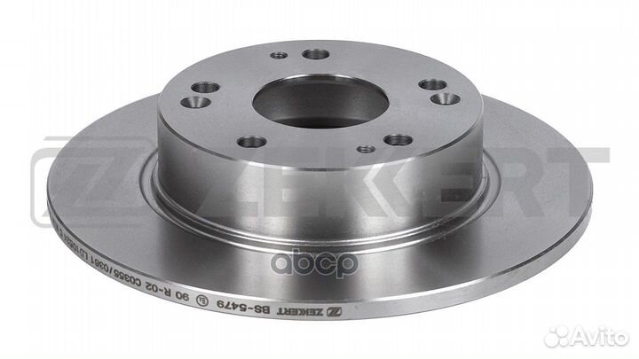 Диск торм. задн. Honda Accord VII 03- bs-5479