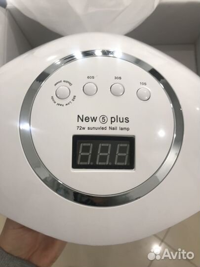Лампа новая для ногтей uv+led SMART 5plus 72w
