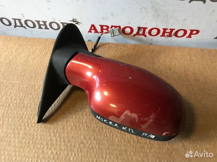 Зеркало боковое переднее правое Nissan Micra K12