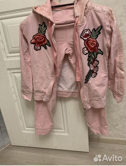 Детские спортивные костюмы девочек 116 ;134