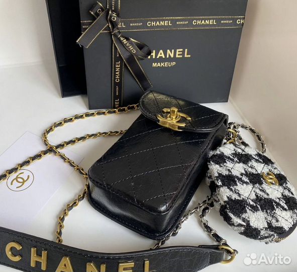Сумка Chanel vip gift кросс-боди оригинал