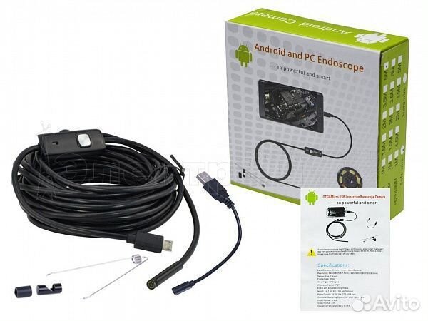 Эндоскоп USB Орбита OT-SME04 (ESD-123) (1280*720