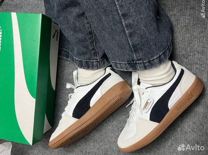 Кроссовки Puma palermo белые женские