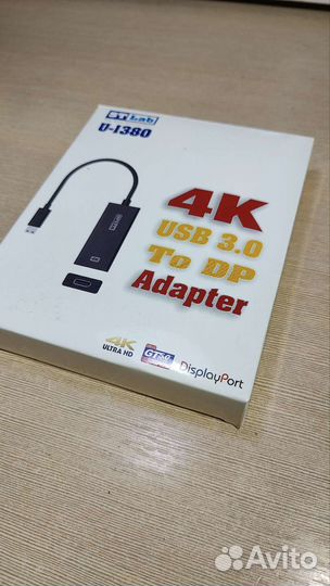 Адаптер с USB 3.0 на Display Port в 4K разрешение