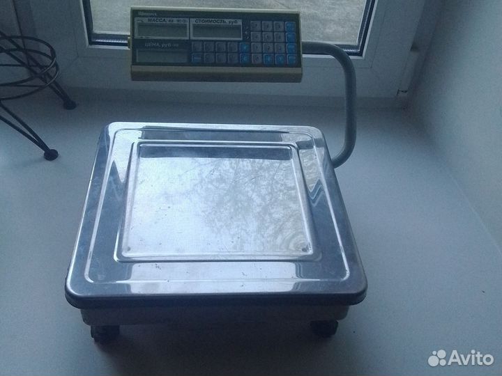 Весы электронные старого образца