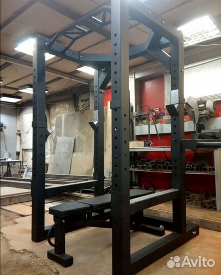 Силовая рама, турник, брусья
