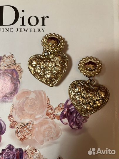 Винтажные клипсы no name