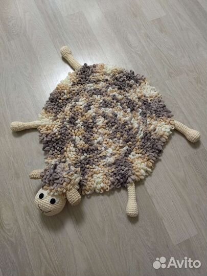 Вязаная игрушка, коврик, накидка 