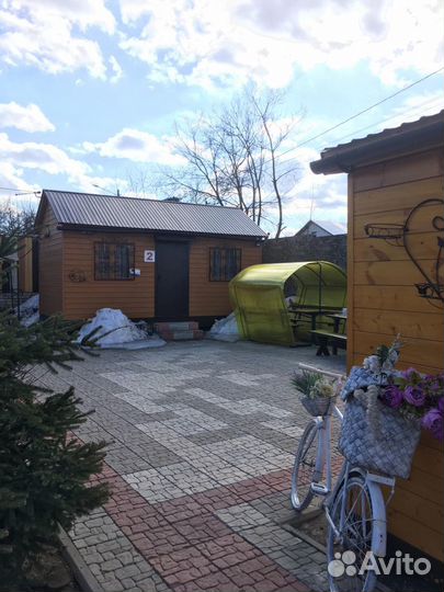 Баня на дровах, гостевой дом, беседка