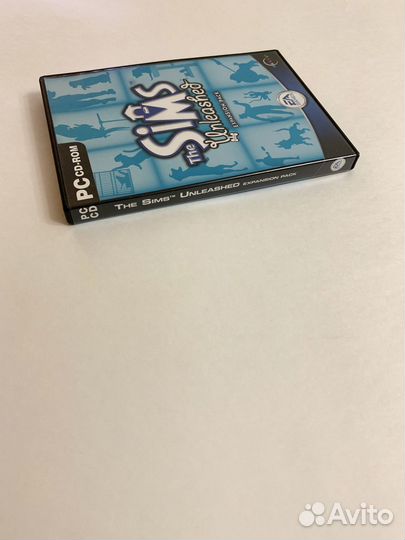 The Sims: Unleashed лицензия Англия DVD-box Симс