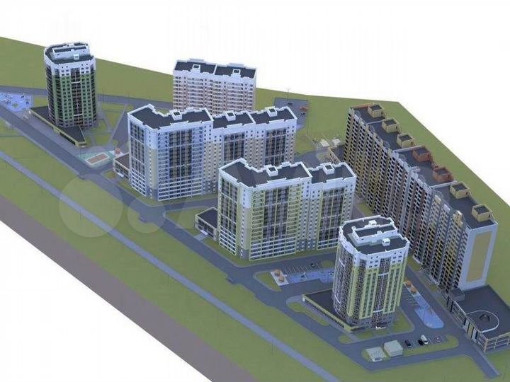 2-к. квартира, 68,6 м², 10/17 эт.