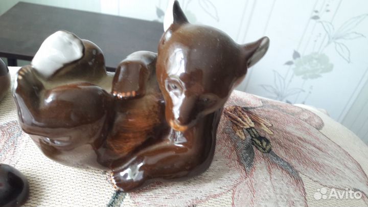 Статуэтки СССР керамические медведи